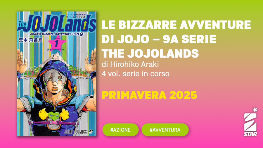 Lucca Comics 2024: Star Comics Annuncia Jojolands e Magic Knight Rayearth